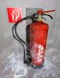 Illustration: fire drencher and smoke fire drencher and smoke