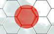 Details der Fotografie 3D - Soccer texture - Japan