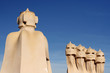 Chimenys of La Pedrera, Barcelona