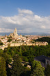 Segovia Cathedral as viewed from the fort Segovia Cathedral as viewed from the fort