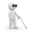 Blind man