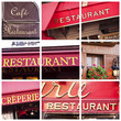 Collage restaurants - Paris, France