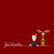 weihnachtsmann & rentier III