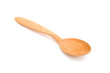 Empty wooden spoon