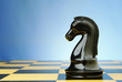 chess pieces on the board chess pieces on the board