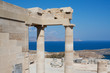 Temple of Athena Lindia at Lindos, Rhodes, Greece