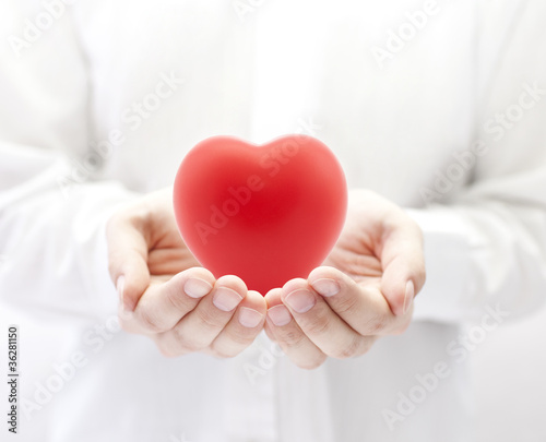 Photo: Health insurance or love concept Health insurance or love concept