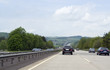 Foto: highway scenery in Southern Germany highway scenery in Southern Germany