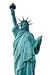 Front view of the Statue of Liberty in New York
