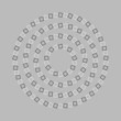 Circle or spiral - Optical illusion simple geometry