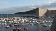 castle and walls of old Dubrovnik,