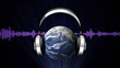 Headphones World Background - HD1080