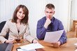 Colleagues working