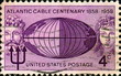 Atlantic Cable Centenary. 1858-1958. US Postage. Atlantic Cable Centenary. 1858-1958. US Postage.