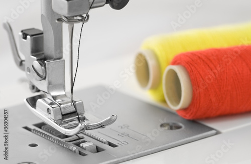 Photo: sewing machine sewing machine