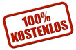 Stempel rot rel 100% KOSTENLOS