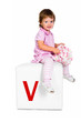 little kid on the block with letter little kid on the block with letter