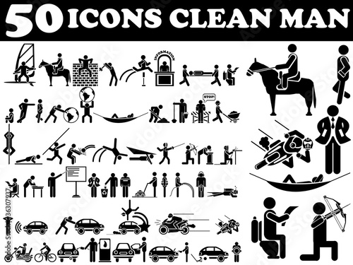 Vector: 50 ICONS MAN AND WOMAN CLEAN VARIOUS 50 ICONS MAN AND WOMAN CLEAN VARIOUS