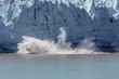 effondrement de  glacier, Alaska