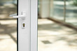 White door and windows