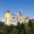 Pena National Palace in Sintra in summer Pena National Palace in Sintra in summer
