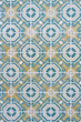 Greenish and yellow pattern made of tiles