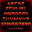 Grunge Style Alphabet Grunge Style Alphabet
