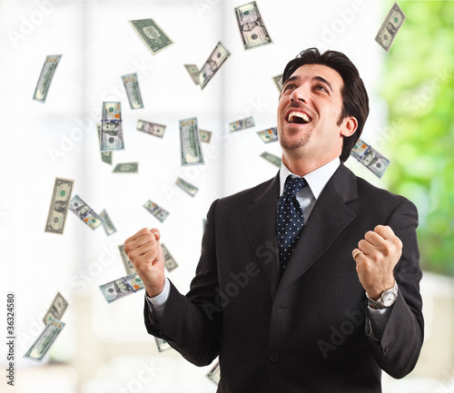 Photo: Rain of money Rain of money