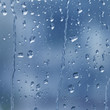 raindrops on the window