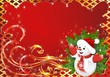 Natale Cartolina Auguri-Christmas Greeting Card-Vector-2