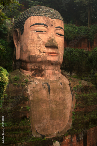 Photo: The Big Buddha of Leshan, Sichuan in China The Big Buddha of Leshan, Sichuan in China