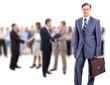 attractive business people - the elite business