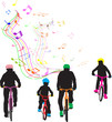 FAMILLE EN PROMENADE MUSICALE