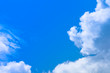 blue sky with clouds