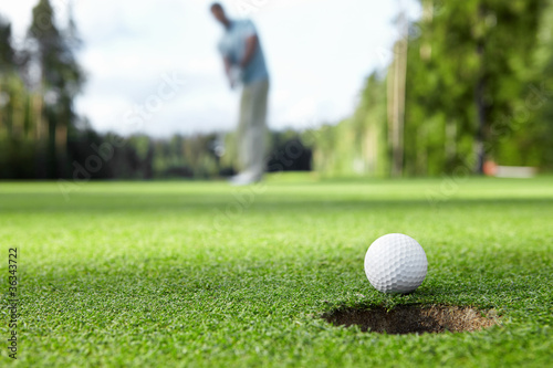 Foto: Playing golf Playing golf