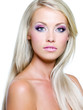 Glamour pretty face of young woman