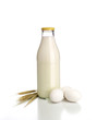 Milch Eier und Getreide