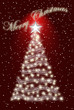 White Christmas tree.