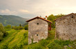 Stone house in the Soca Valley
