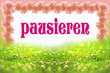 Illustration: pausieren pausieren