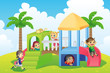 Children in playground