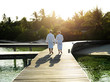 Photo: Couple at spa holiday resort Couple at spa holiday resort
