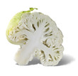 halved cauliflower