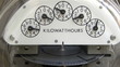 Power meter spinning backward.