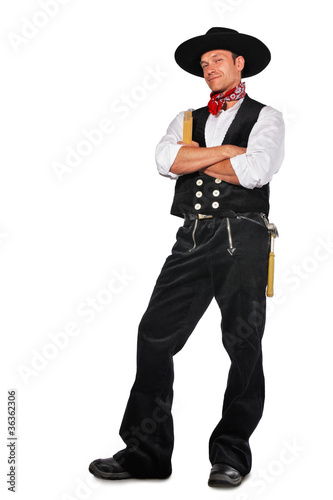 Foto: carpenter in traditinal guild clothing carpenter in traditinal guild clothing