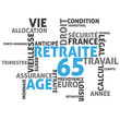 vecteur, mot retraite