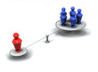 3d people justice balance inequality scales illustration 3d people justice balance inequality scales illustration