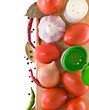 Vegetables and spices