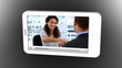 Smartphone showing business meetings