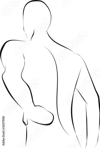 Illustration: Lumbar pain and backache Lumbar pain and backache